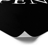 Golf Tournament Classic Event Sign Poster (Hoek)