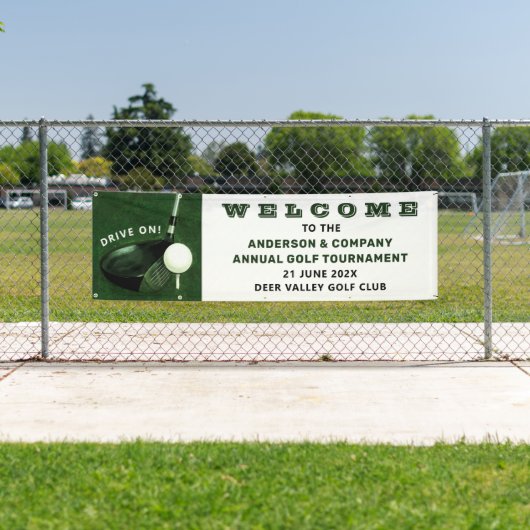 Golf Tournament Event Banner (Insitu)