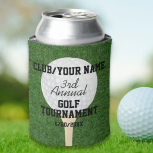 Golf Tournament Golf Outing Golfbal en T-shirt Blikjeskoeler