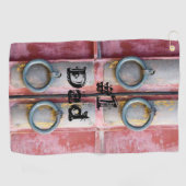 Golf Towel #1 Pap Golfhanddoek (Horizontaal)