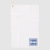 Golf Towel Business Logo Sjabloon Golfhanddoek (Voorkant)