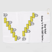 Golf Towel Cheese Mouse  Golfhanddoek (Horizontaal)