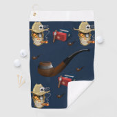 Golf Towel Cigar Golfhanddoek (Insitu)