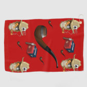 Golf Towel Cigar Golfhanddoek (Horizontaal)