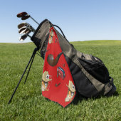 Golf Towel Cigar Golfhanddoek (Groen)