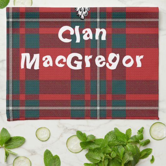 Golf Towel Clan MacGregor Theedoek (Gevouwen)