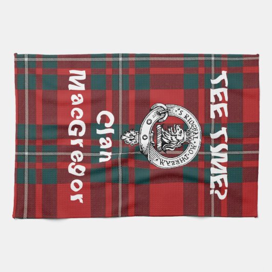 Golf Towel Clan MacGregor Theedoek (Horizontaal)