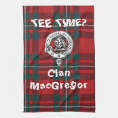 Golf Towel Clan MacGregor Theedoek (Verticaal)