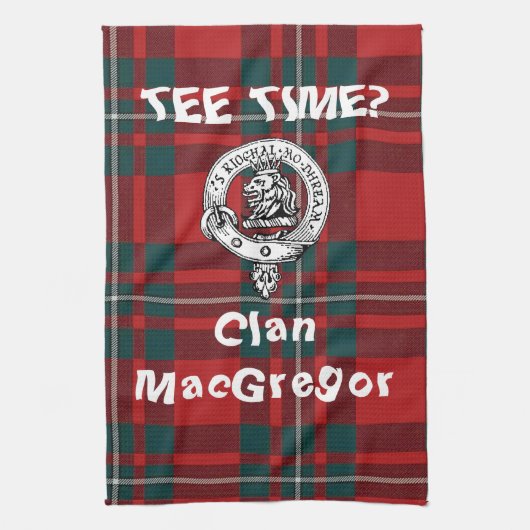 Golf Towel Clan MacGregor Theedoek (Verticaal)