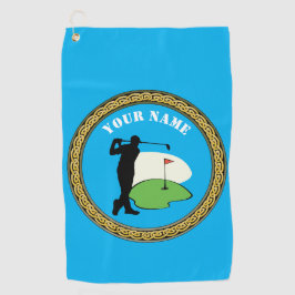 Golf Towel Custom Golf - Naam toevoegen Golfhanddoek