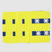 Golf Towel Floral Golfhanddoek (Horizontaal)