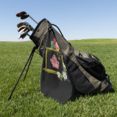 Golf Towel Floral Golfhanddoek (Groen)
