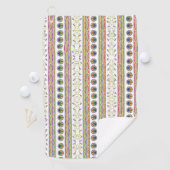 Golf Towel Floral Golfhanddoek (Insitu)