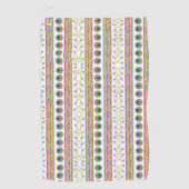 Golf Towel Floral Golfhanddoek (Voorkant)