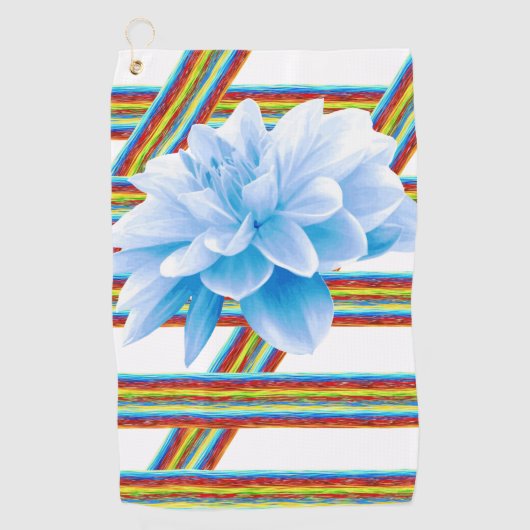 Golf Towel Floral Golfhanddoek (Voorkant)
