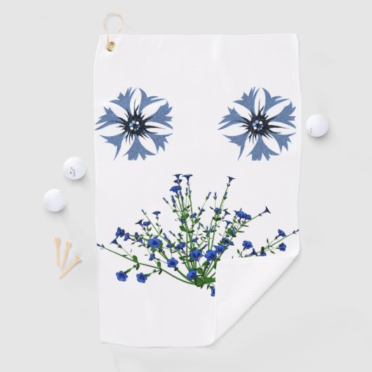 Golf Towel Floral Golfhanddoek (Insitu)