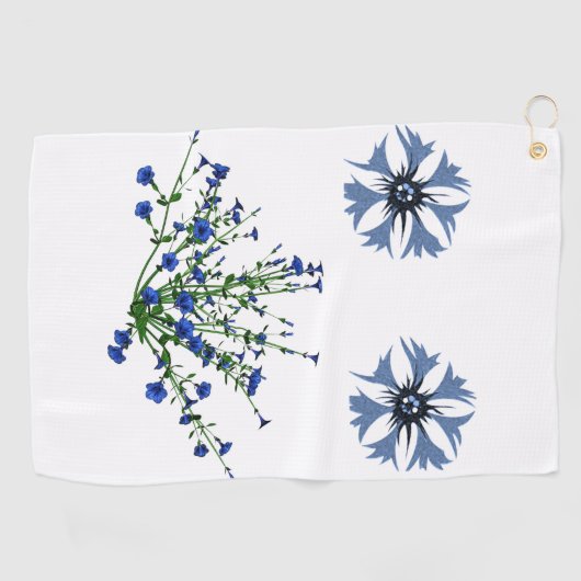 Golf Towel Floral Golfhanddoek (Horizontaal)