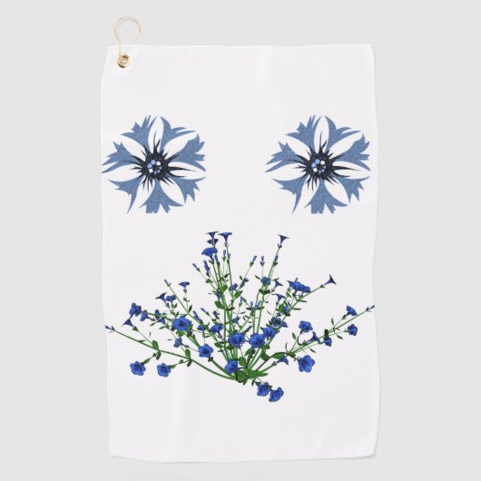 Golf Towel Floral Golfhanddoek (Voorkant)