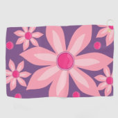 Golf Towel Floral Golfhanddoek (Horizontaal)