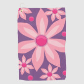 Golf Towel Floral Golfhanddoek (Voorkant)