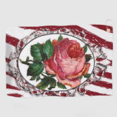 Golf Towel Floral Golfhanddoek (Horizontaal)