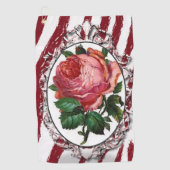 Golf Towel Floral Golfhanddoek (Voorkant)