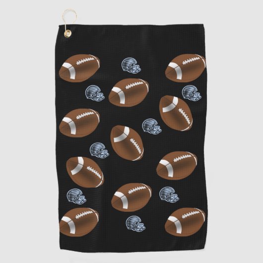 Golf Towel Football Golfhanddoek (Voorkant)