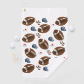 Golf Towel Football Golfhanddoek (Insitu)