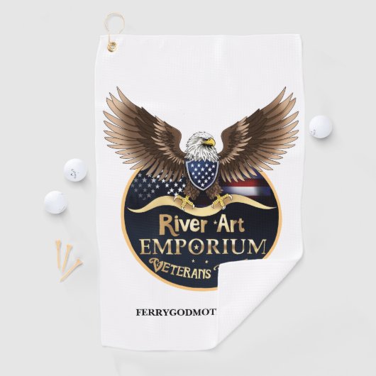 Golf Towel Golfhanddoek (Insitu)