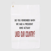 Golf Towel Golfhanddoek (Voorkant)