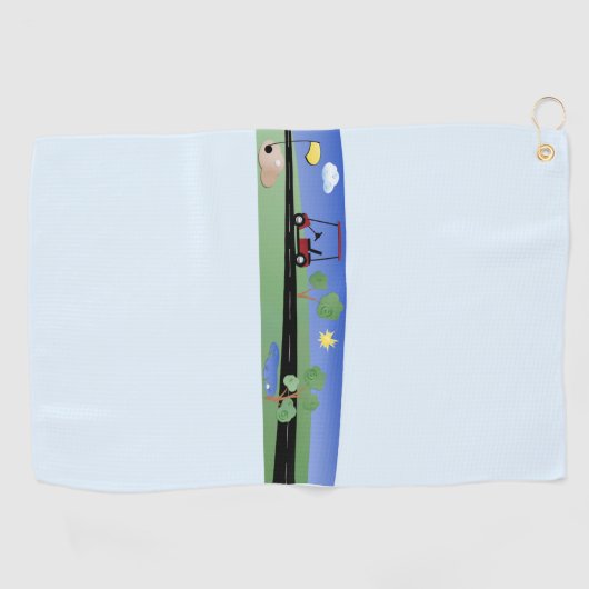 Golf Towel Golfhanddoek (Horizontaal)