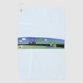 Golf Towel Golfhanddoek (Voorkant)