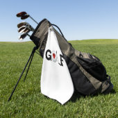 Golf Towel Golfhanddoek (Groen)