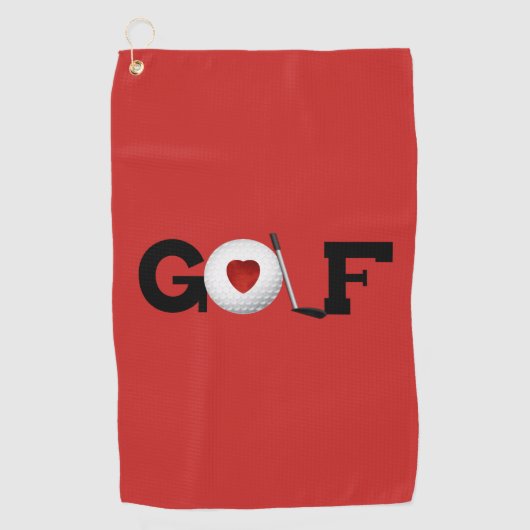 Golf Towel Golfhanddoek (Voorkant)