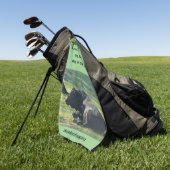 Golf Towel Golfhanddoek (Groen)