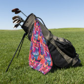 Golf Towel Golfhanddoek (Groen)