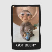 GOLF TOWEL - GOT BEER? GOLFHANDDOEK (Voorkant)
