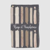 Golf Towel Handbehoudend Golfhanddoek (Voorkant)