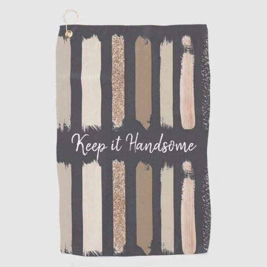 Golf Towel Handbehoudend Golfhanddoek (Voorkant)