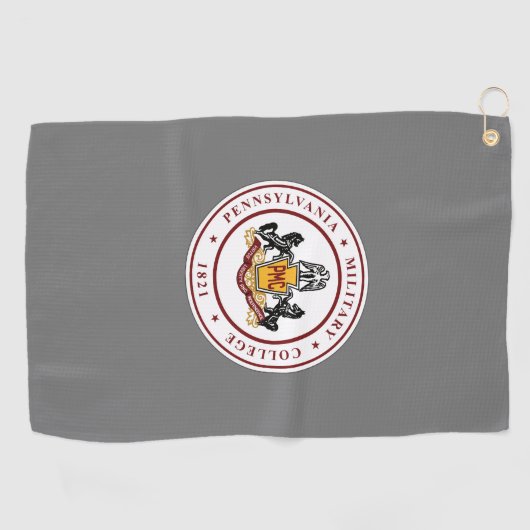 + GOLF-TOWEL met PMC-zegel Golfhanddoek (Horizontaal)