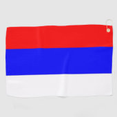 Golf Towel met Russische vlag Golfhanddoek (Horizontaal)