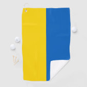 Golf Towel met vlag van Oekraïne Golfhanddoek (Insitu)