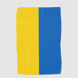 Golf Towel met vlag van Oekraïne Golfhanddoek
