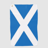 Golf Towel met vlag van Schotland, Verenigd Konink Golfhanddoek (Voorkant)