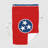 Golf Towel met vlag van Tennessee, Verenigde State Golfhanddoek (Insitu)