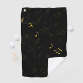 Golf Towel, muziek, set, home, noten, kleurrijk Golfhanddoek (Insitu)