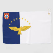 Golf Towel op de Azoren Golfhanddoek (Horizontaal)