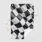Golf Towel Racing Flag  Golfhanddoek (Insitu)