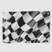 Golf Towel Racing Flag  Golfhanddoek (Horizontaal)