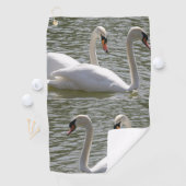 Golf Towel Swan Golfhanddoek (Insitu)